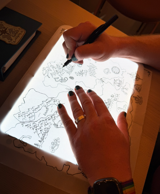 Fantasy Cartography Stitch-A-Long: A 5 Week Custom Map Making Experience