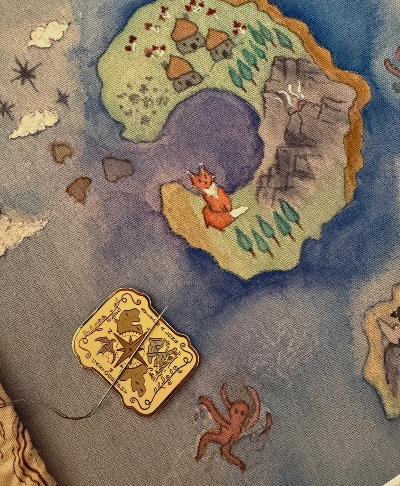 Load image into Gallery viewer, Fantasy Cartography Stitch-A-Long: A 5 Week Custom Map Making Experience
