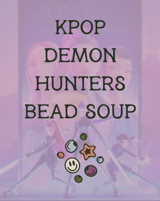 KPop Demon Hunters Bead Soup Embroidery