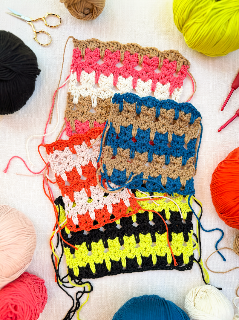 Load image into Gallery viewer, Makeshift Crafts Crochet Stitch of the Month Guide

