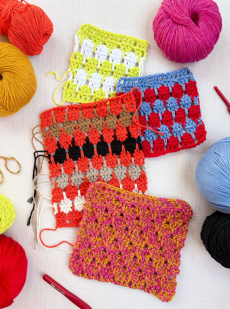 Load image into Gallery viewer, Makeshift Crafts Crochet Stitch of the Month Guide
