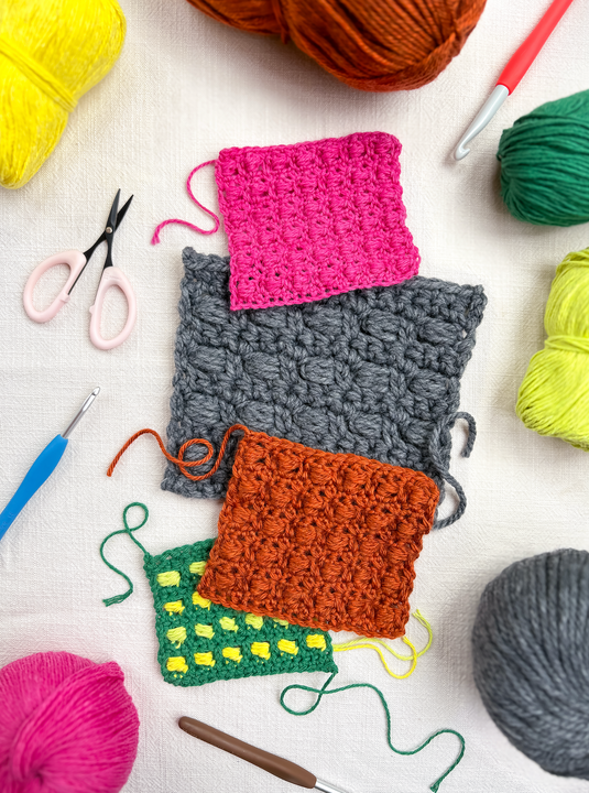 Makeshift Crafts Crochet Stitch of the Month Guide