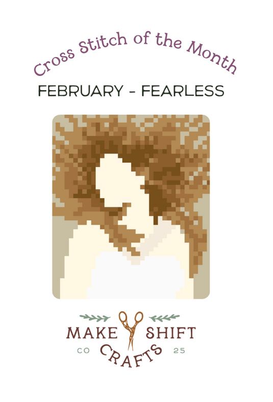 Swiftie Cross Stitch Pattern - Fearless