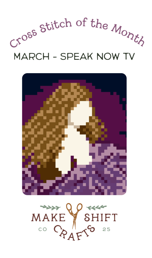 Swiftie Cross Stitch Pattern - Speak Now TV