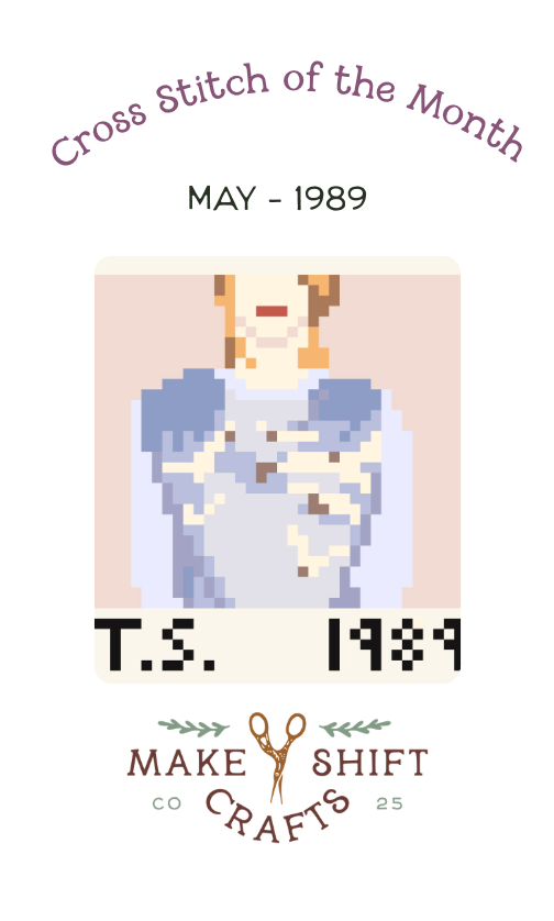 Swiftie Cross Stitch Pattern - 1989