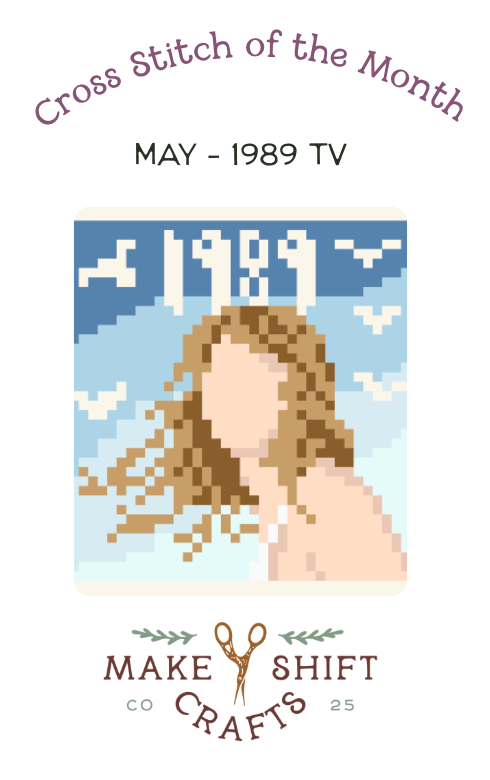 Swiftie Cross Stitch Pattern - 1989 TV