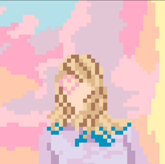 Swiftie Cross Stitch Pattern - Lover