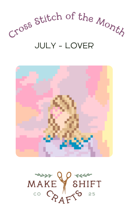 Swiftie Cross Stitch Pattern - Lover