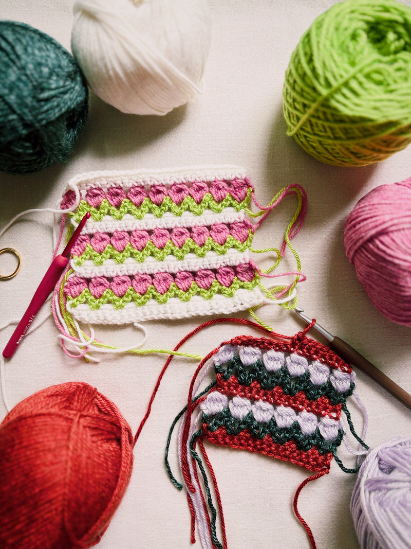 Load image into Gallery viewer, Makeshift Crafts Crochet Stitch of the Month Guide
