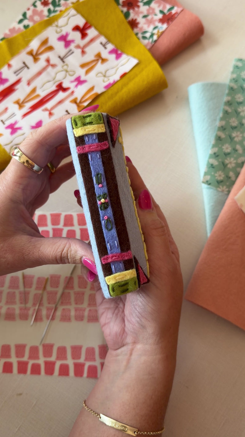 Load and play video in Gallery viewer, Felt Needle Book
