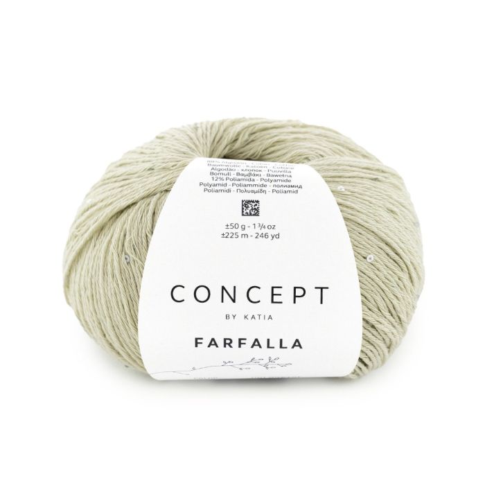 Load image into Gallery viewer, Katia - Concept by Katia - Farfalla Cotton Polyamide Sequined Yarn
